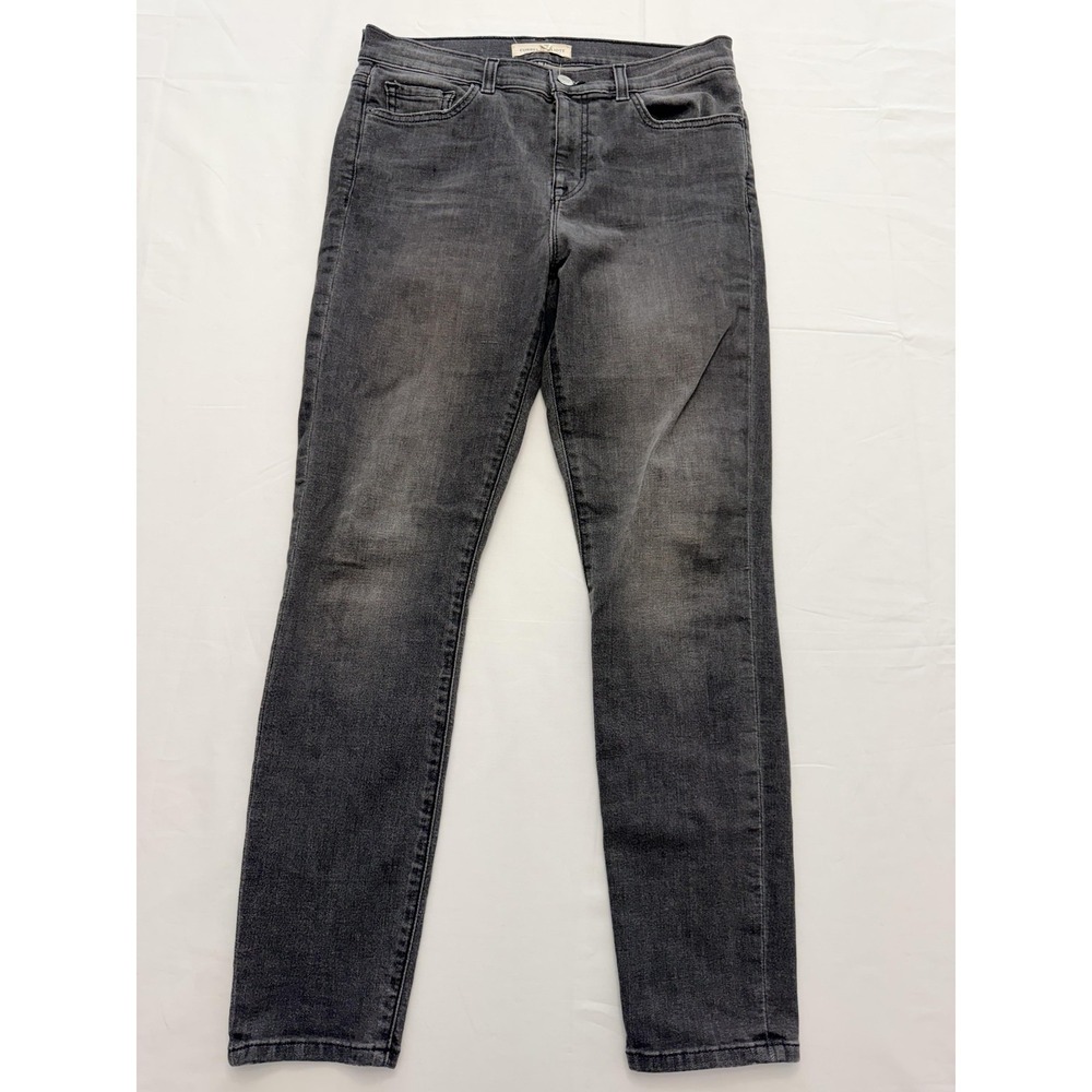 Current/Elliott Skinny Jeans Womens 30 Gray Med‎ Wash Mid Rise Slim 30x30 Denim
